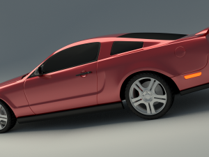 ford mustang gt 2005 3D Модель