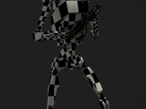 battle droid highpoly 3D Model