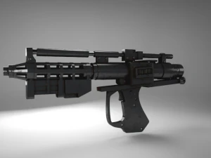 star wars laser blaster 3D Model