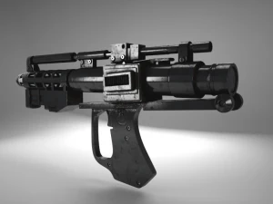 star wars laser blaster 3D Model