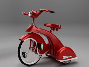 triciclo re del cielo 1936 Modello 3D