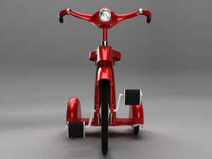 tricycle sky king 1936 3D Model