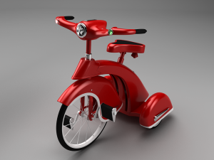 tricycle sky king 1936 3D Model