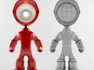 the lampster robo lamp 3D Model