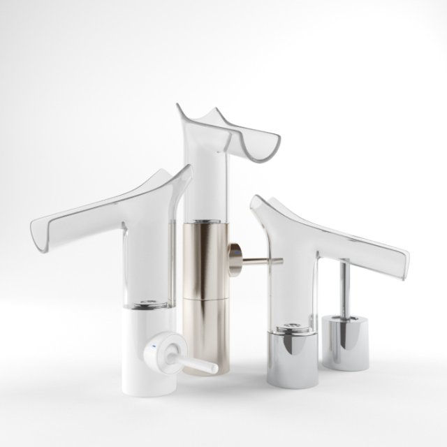 mixer axor starck v 3D Модель .c4d .max .obj .3ds .fbx .stl .blend