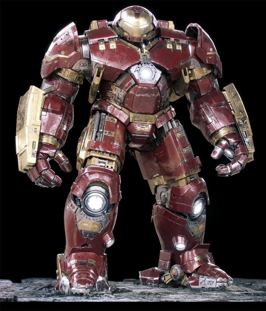 Hulkbuster - Homem de Ferro MK44 Modelo 3D .c4d .max .obj .3ds .fbx .stl .blend 