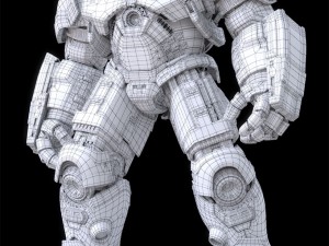 hulkbuster - iron man mk 44 3D Модель