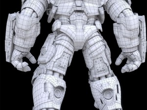 hulkbuster - iron man mk 44 3D Модель