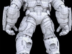 Hulkbuster - Homem de Ferro MK44 Modelo 3D