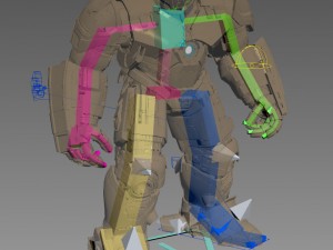 hulkbuster - iron man mk 44 3D Модель