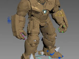 Hulkbuster - Homem de Ferro MK44 Modelo 3D