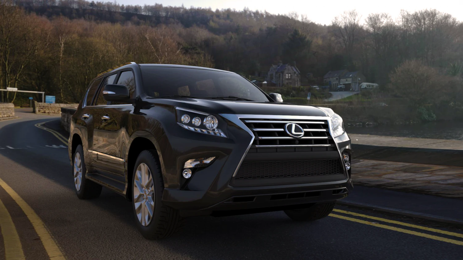 lexus gx-460 3D Model .c4d .max .obj .3ds .fbx .stl .blend 