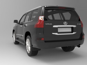 lexus gx-460 Model 3D