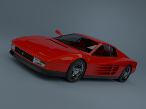 ferrari testarossa Modèle 3D