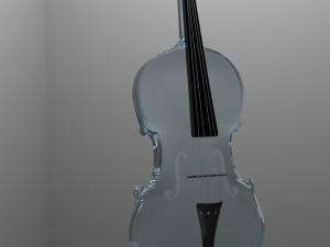 violin Modello 3D