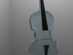 violin 3D Model