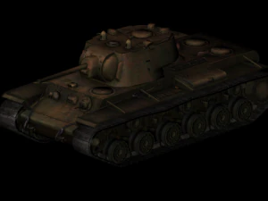 kv-1 Modello 3D