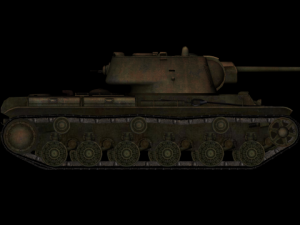 kv-1 Modello 3D