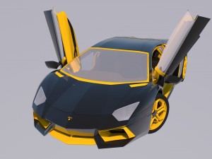 lamborghini aventador 3D Model