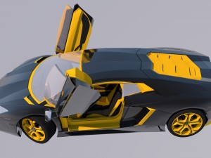 lamborghini aventador Modello 3D