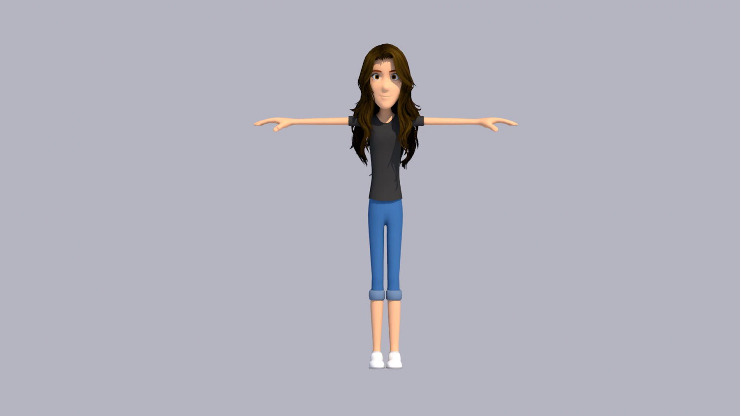 woman 3D Model .c4d .max .obj .3ds .fbx .stl .blend 