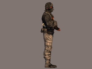 soldier 3Dモデル