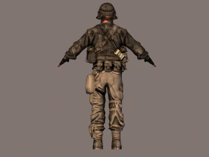 soldier 3D Model