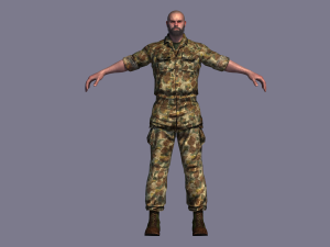 soldier 3D Модель