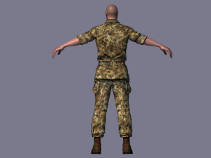 soldier Model 3D