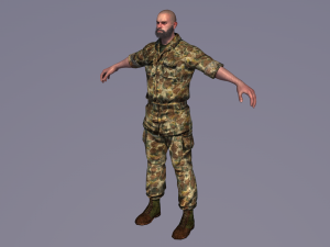 soldier Model 3D