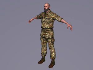 soldier 3D Model