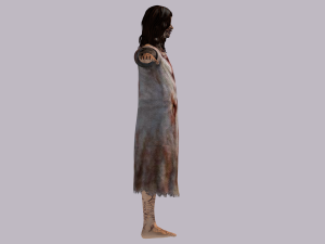 woman zombie 3D-Modell