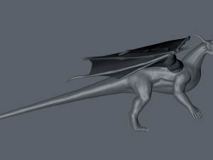 dragon Modello 3D