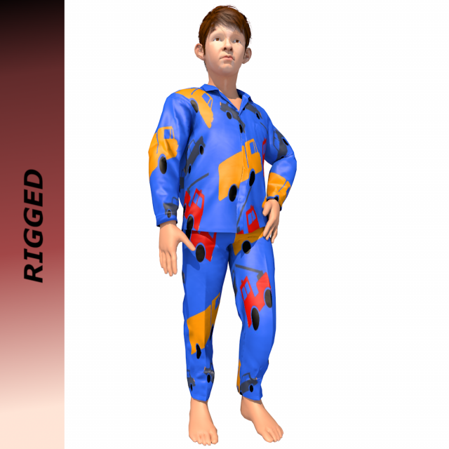 child 3D मॉडल .c4d .max .obj .3ds .fbx .stl .blend 
