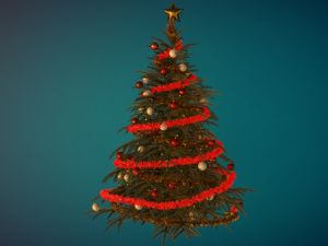 christmas tree 3D-Modell