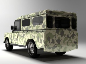 land rover 1990 3D Model