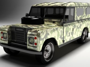 land rover 1990 3D Model