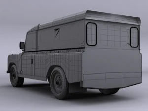 land rover 1990 3D Model
