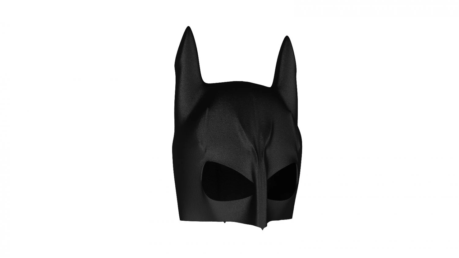 batman mask 3D Model .c4d .max .obj .3ds .fbx .stl .blend 