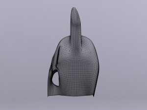 batman mask Modello 3D