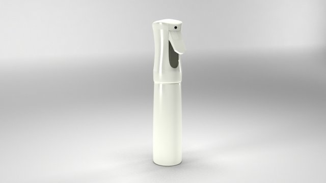 spray mist bottle 3D Model .c4d .max .obj .3ds .fbx .stl .blend 