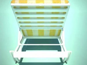 chaise longue 3D Model