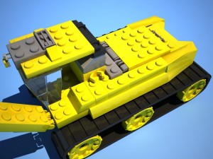 lego scoop 3D Model