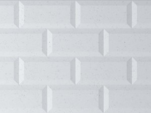 white beveled edge subway 3D 모델