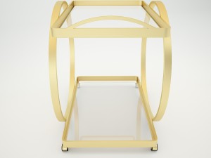 connery bar cart Modelo 3D