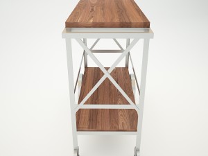 butler industrial trolley server 3Dモデル