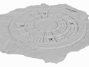manhole cover 3D Model