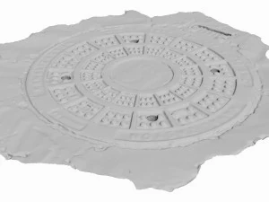 manhole cover 3D Model