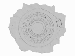 manhole cover 3D Model
