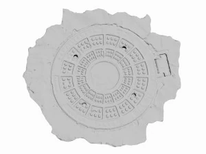 manhole cover 3D Model